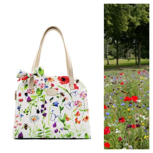 Vadvirágok - nyári táska masnival