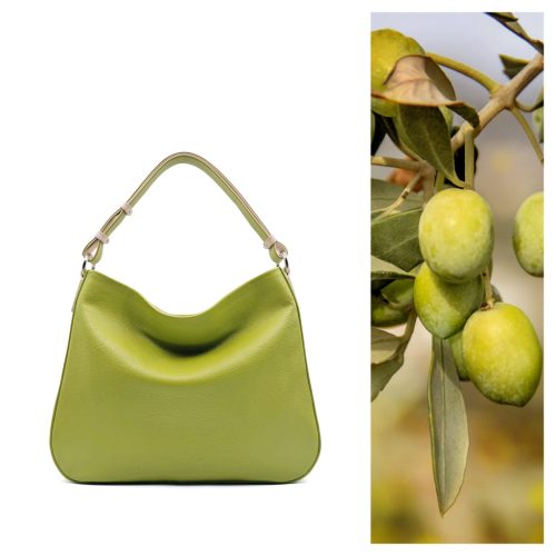 Hobo 1.0 - Olívazöld bőrtáska 