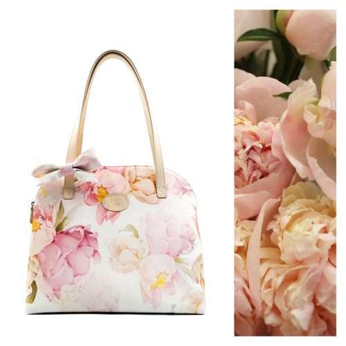 Pünkösdi rózsák - nyári táska masnival