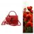 Luna - Red Mini Leather Bag