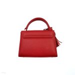 Luna - Red Mini Leather Bag