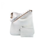 Hobo 3.0 - Törtfehér bőrtáska 