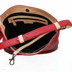 Hobo 3.0 - Piros bőrtáska