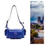 Mona - Zafírkék crossbody