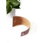 Rosa bőr karkötő 1.0