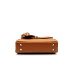 Luna - Hazelnut Brown Mini Leather Bag