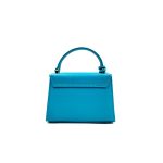 Luna - Türkizkék mini bőrtáska