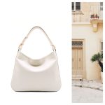 Hobo 1.0 - Világos bézs bőrtáska