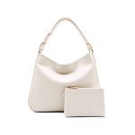 Hobo 1.0 - Világos bézs bőrtáska