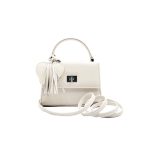Luna - Világos bézs mini bőrtáska