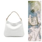 Hobo 1.0 - Törtfehér bőrtáska 