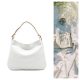 Hobo 1.0 - Törtfehér bőrtáska 