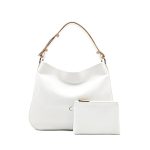 Hobo 1.0 - Törtfehér bőrtáska 