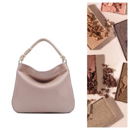Hobo 1.0 - Púderszín bőrtáska