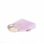 Almavirágszín - fehér pöttyös neszesszer