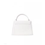 Luna - Hófehér mini bőrtáska