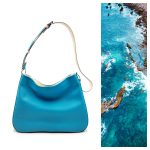 Hobo 1.0 - Turquoise leather bag - custom order