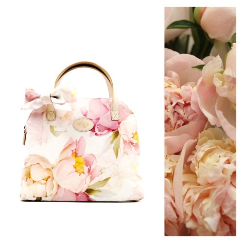 Pünkösdi rózsák - kézitáska masnival