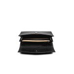 Mila - Fekete pénztárca - egyedi rendelés