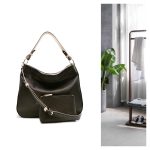 Hobo 1.0 - Fekete bőrtáska - egyedi rendelés