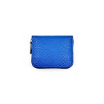 Sapphire blue card holder